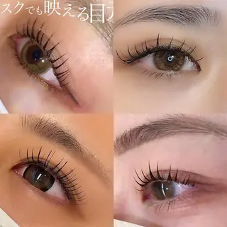 マツエク・マツパ 🫧飛山琉桜/二条 ネイルアート/束感のマツエク・マツパデザイン