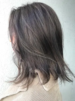 ミディアム GO TODAY SHAIRE SALON所属・miu （ミユ）のヘアスタイル