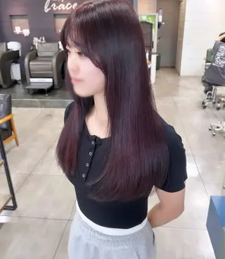 ロング 🫧艶髪カラー🫧 森本くるみのヘアスタイル