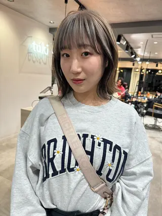 ショート カラー ダブルカラー🩰 CHIHIRO👒のヘアスタイル