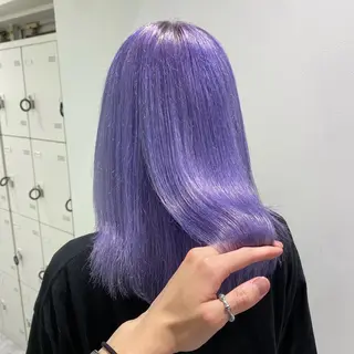 ミディアム カラー パーマ ヘアアレンジ メンズ キッズ ネイル マツエク・マツパ 🦋韓国風カラー🦋 こうせい原宿のヘアスタイル