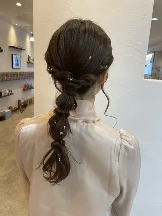 ヘアアレンジ CRESCENDO 本杉春菜のヘアスタイル