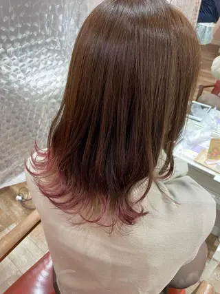 カラー newi梅田🫧韓国 ヘア🫧sakiのヘアスタイル