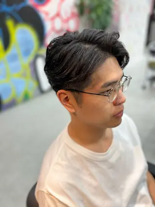 ショート パーマ メンズ 錦糸町/Men's cutパーマ石川史弥のヘアスタイル