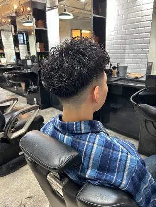 ショート メンズ BORDO所属・竹内 奨のヘアスタイル