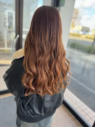 ロング 🇰🇷韓国風顔周り NANAMI🇰🇷のヘアスタイル