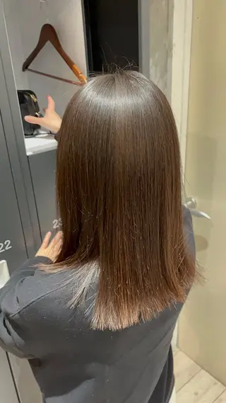 ミディアム ショート専門/豊中駅 /view/のヘアスタイル