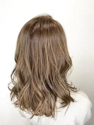 ミディアム カラー シェアサロンR所属・川合 勇気のヘアスタイル