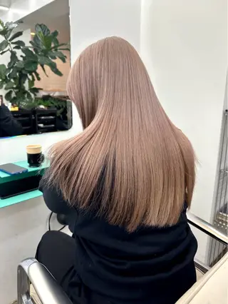 ロング カラー ボブ/レイヤー/ケア パーマ/リュウタのヘアスタイル