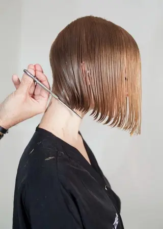 ショート ヤノ ナオミのヘアスタイル