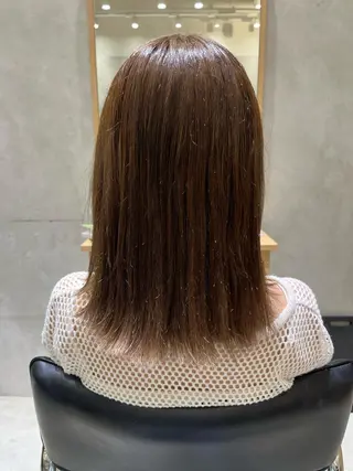 ミディアム 斎藤　柚姫 sibell🌿のヘアスタイル