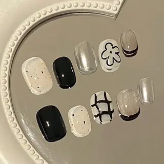 ネイル By moonネイル 🌷ワンホン/韓国風のネイルデザイン