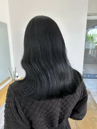 セミロング カラー hair salon siro所属・小澤 志穂のヘアスタイル