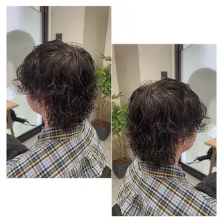 ミディアム パーマ 🌴TELAHAIR 葛西店RIKU🌊のヘアスタイル