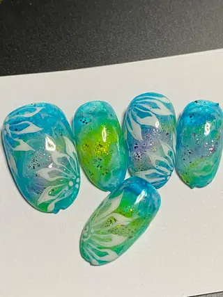 ネイル 自宅ネイルサロン ♦️nuance♦️のネイルデザイン