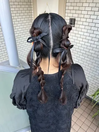 ヘアアレンジ 大人可愛いヘアメイク 💋🧚‍♀️しずかのヘアスタイル