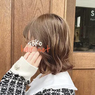 ショート パーマ ヘアアレンジ マツエク・マツパ sōko   Hair&Nail Salon所属・🫧一気にあか抜け 🫧mayuのヘアスタイル