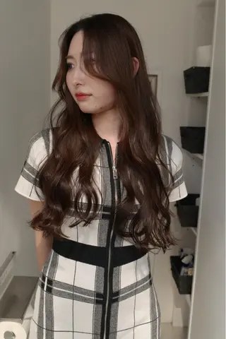 ロング カラー 酒井 竜也のヘアスタイル