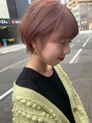 ショート ボブ/レイヤー/ ショートcovo代表のヘアスタイル