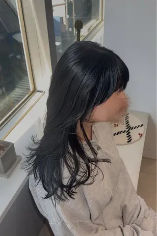 カラー Aya/大阪梅田 /艶カラーのヘアスタイル