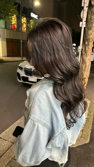 ロング カラー 🤍ハイライト/ レイヤー/銀座🤍のヘアスタイル
