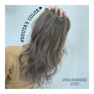 ロング カラー ヘアアレンジ ange☞ soutaのヘアスタイル