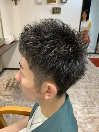 ショート メンズ matilda hair Men'sのヘアスタイル