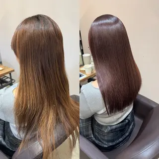 ロング ✨髪質改善美髪矯正✨ ボブ/韓国レイヤー✨のヘアスタイル