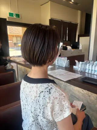 ショート ings JAPAN所属・衣畑 綾香のヘアスタイル