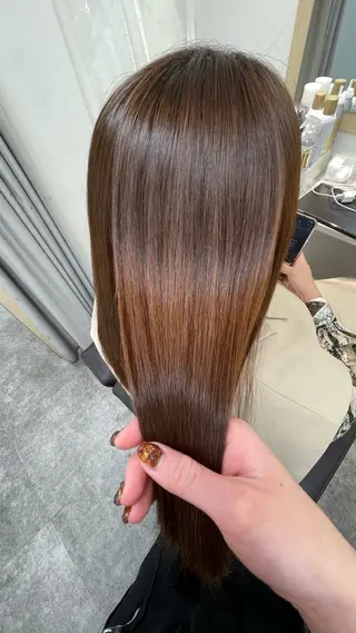 ロング レイヤー/デジパ SAKIのヘアスタイル