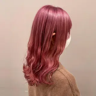 セミロング カラー 渋谷指名1位💖 カラーの達人❣️のヘアスタイル