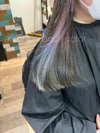 ロング カラー カラーパティシエ facce🌼ikoのヘアスタイル