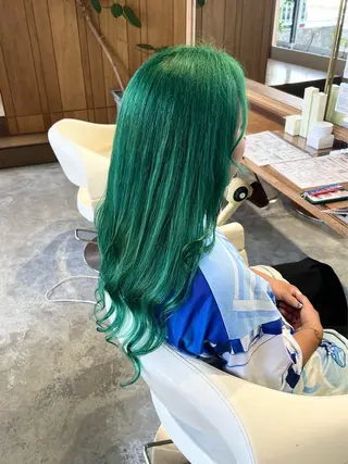 ロング フラム所属・WATANABE MISAKIのヘアスタイル