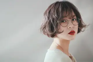 ショート カラー パーマ ooit所属・ooit 【オーイット】のヘアスタイル
