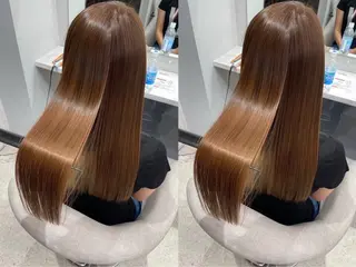 ロング 京都韓国ヘア🇰🇷 /髪質改善/透カラーのヘアスタイル