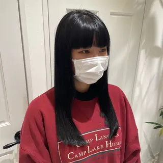 カラー ボブ／ブリーチカラー ／ゆづき🌟のヘアスタイル