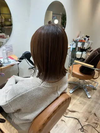 ミディアム 宮本 季奈のヘアスタイル