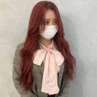 ロング カラー kanon hair所属・新木 愛花のヘアスタイル