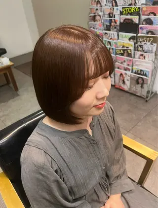 ショート beer今泉所属・髪質改善/天神今泉 🍄りお🍄のヘアスタイル