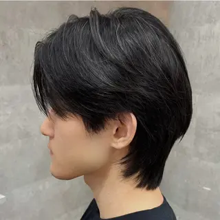メンズ 新宿/韓国メンズ RIKUパーマのヘアスタイル