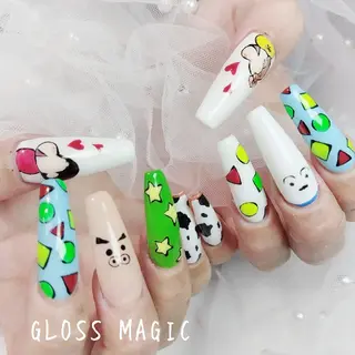 ネイル あ きのネイルデザイン