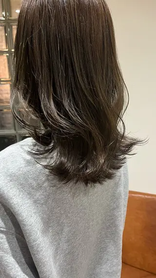 ミディアム 梅田美容室/カット /Maoのヘアスタイル