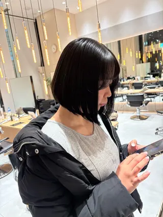 ミディアム ボブカット 🦎Raitoのヘアスタイル