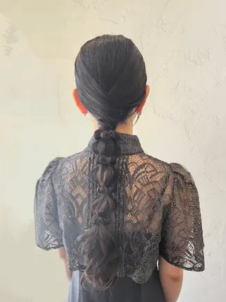 ヘアアレンジ 薄葉 美菜子のヘアスタイル