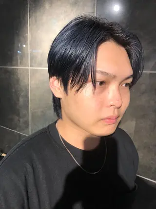 カラー ヘアアレンジ メンズ ainico+所属・メンズ特化✂️栗原 侑也のヘアスタイル