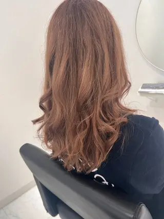 セミロング カラー 高橋 悠也のヘアスタイル