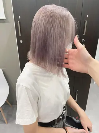 ショート カラー Via officialのヘアスタイル