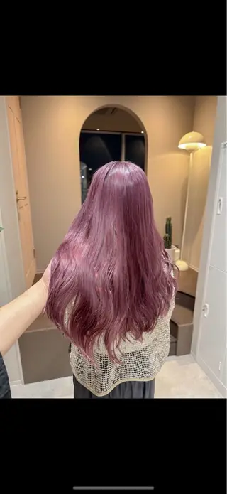 カラー ハイトーン／暖色 👩🏼HONOKAのヘアスタイル