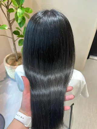 ミディアム 韓国ヘア/ベージュ カラー/髪質改善/涼のヘアスタイル