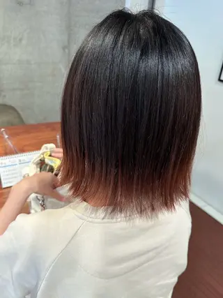 ミディアム カラー AVANCE.光明池所属・megumi ⭐︎のヘアスタイル